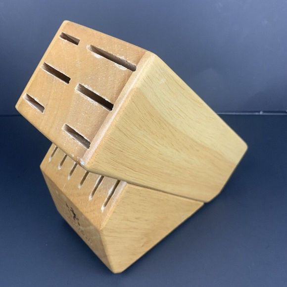 JA Henckels International 12 Slot Birch Wood Knife Holding Block [For 12 Pieces] - Picture 3 of 5